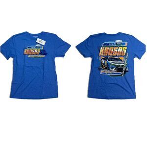 IndyCar Mens T Shirt 2023 Kansas Speedway‎ Advent Health 400 Size Medium Graphic
